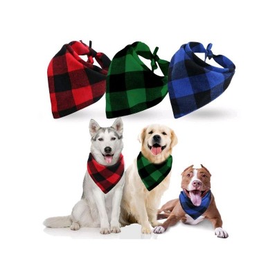 New fashionable stylish dog collar bandana bow set scrunchie printed Oem & Odm Service